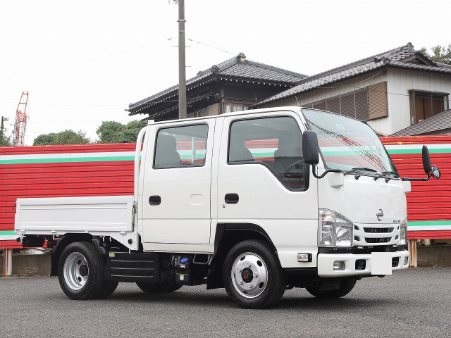 日産 アトラス 小型 平ボディ Wキャブ(ダブルキャブ) 床鉄板の中古トラック画像2