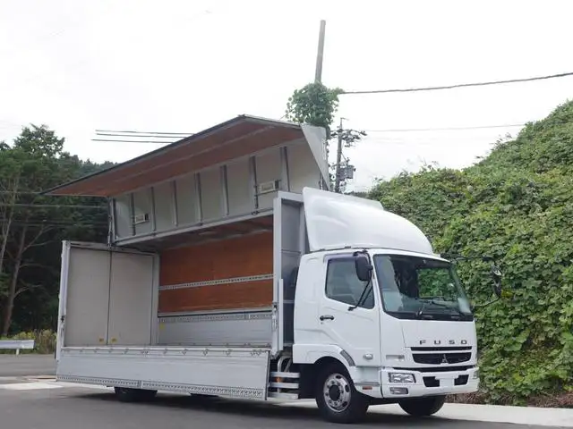 三菱 ファイター 中型/増トン ウイング 床鉄板 エアサス の中古トラック【車両No.175701】