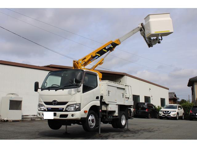 日野 デュトロ 小型 高所・建柱車 高所作業車 電工仕様｜画像4