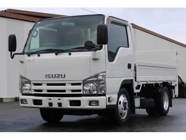 いすゞ エルフ 小型 平ボディ パワーゲート 床鉄板 の中古トラック【車両No.175683】