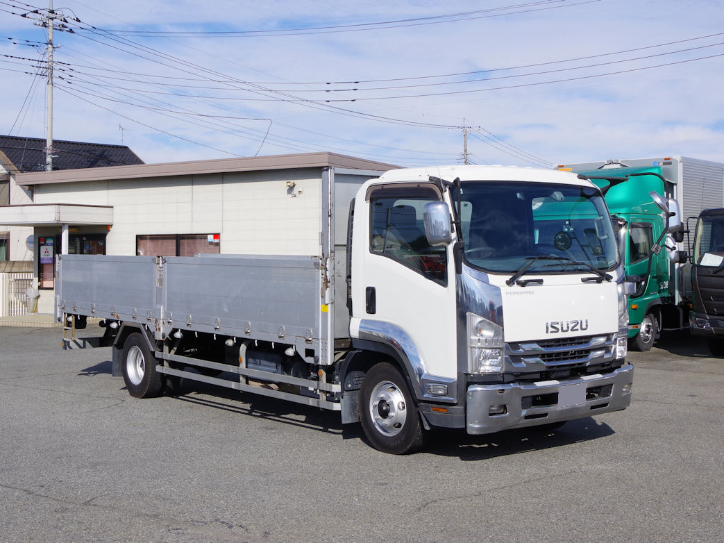 いすゞ フォワード 中型/増トン 平ボディ アルミブロック 2RG-FRR90S2｜画像2