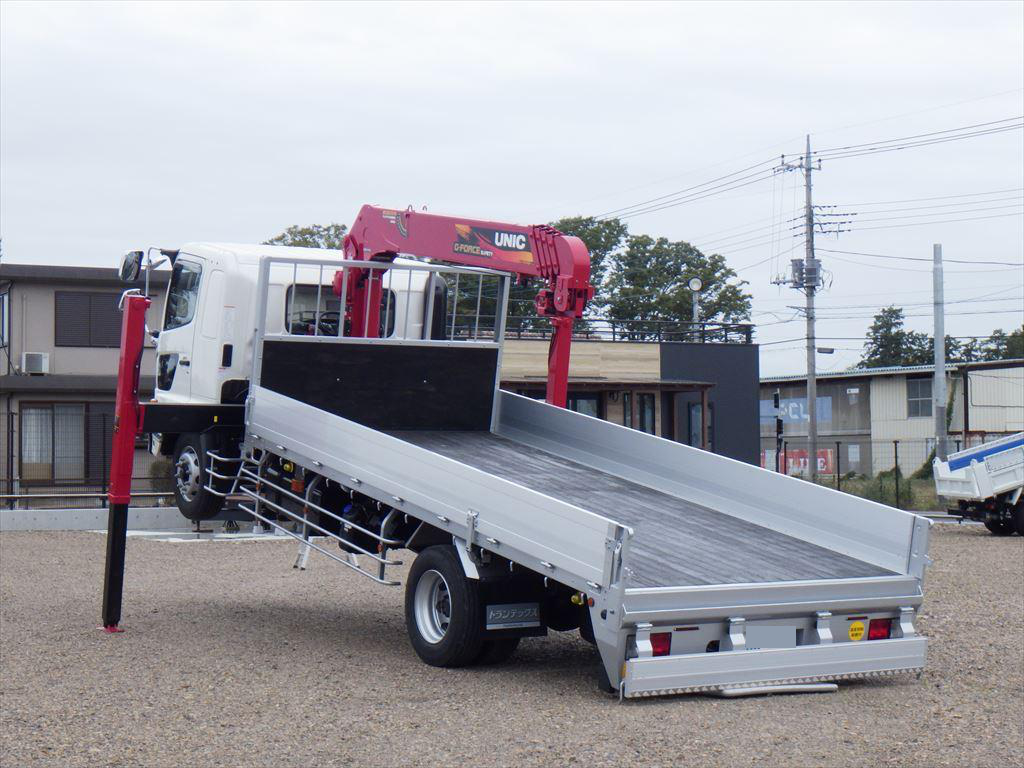 日野 レンジャー 中型/増トン 車両重機運搬 5段クレーン ラジコン｜画像6