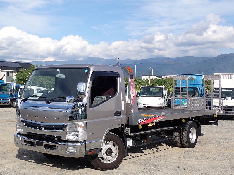 三菱 キャンター 小型 車両重機運搬 ラジコン ウインチ｜画像1