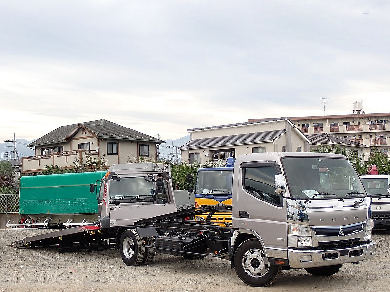 三菱 キャンター 小型 車両重機運搬 ラジコン ウインチ｜画像4