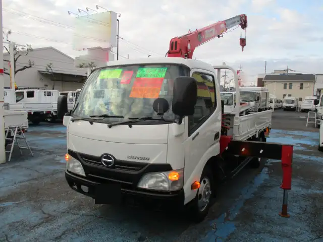 日野 デュトロ 小型 クレーン付 4段 ラジコン の中古トラック【車両No.175809】