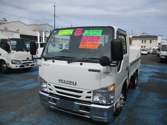 いすゞ エルフ 小型 平ボディ パワーゲート TRG-NJR85A の中古トラック【車両No.175780】