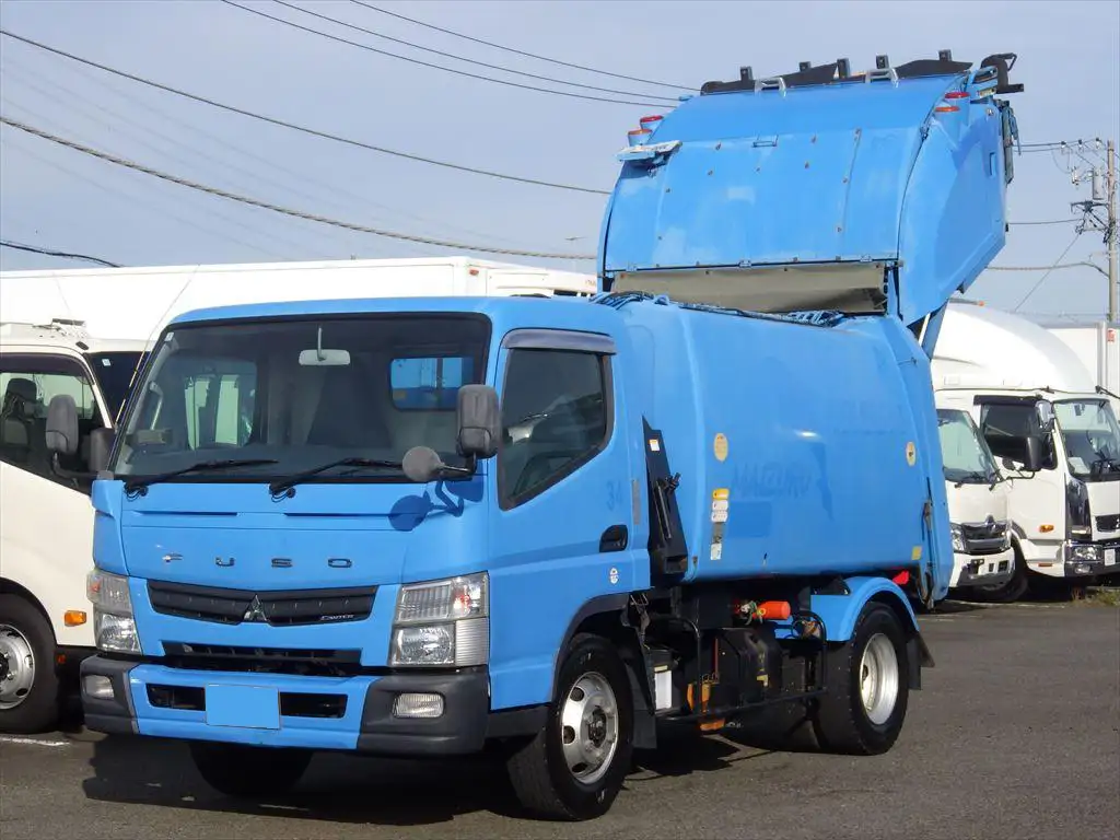 三菱 キャンター 小型 パッカー車 プレス式 TKG-FEB90 の中古トラック【車両No.175890】