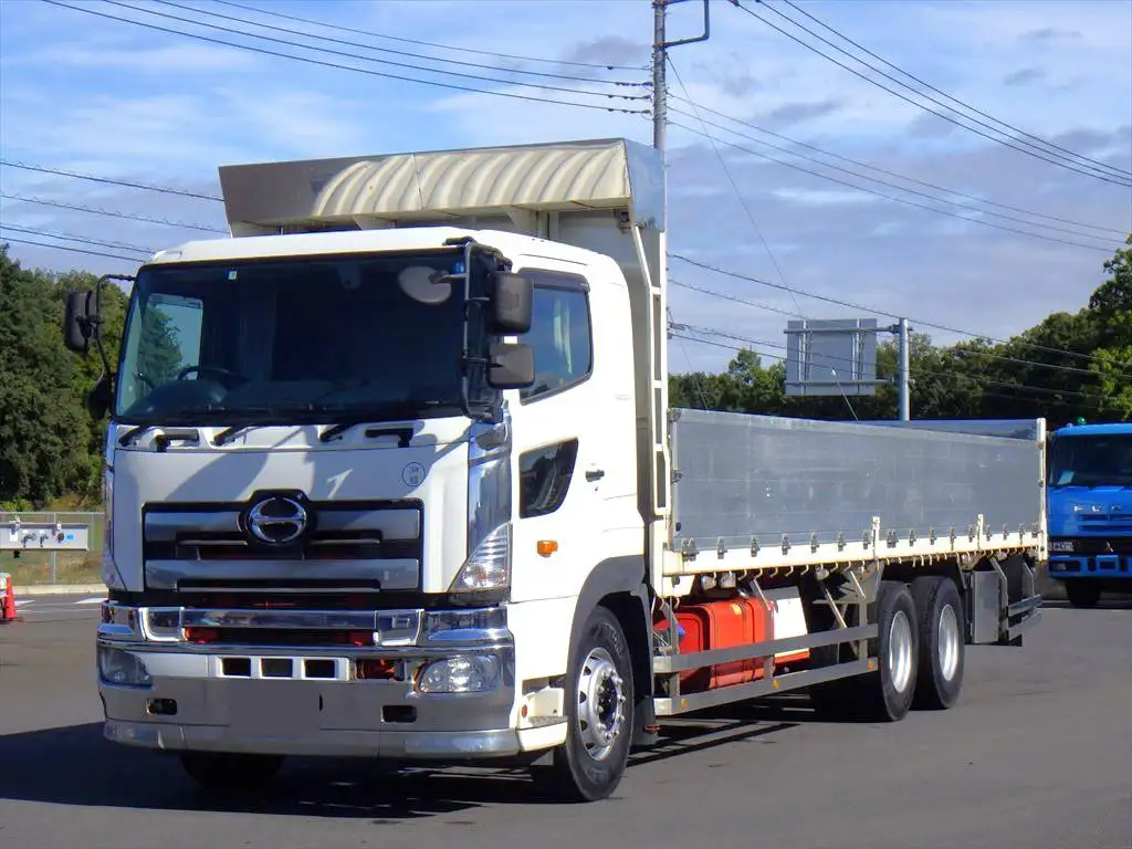 日野 プロフィア 大型 平ボディ アルミブロック ベッド の中古トラック【車両No.175862】