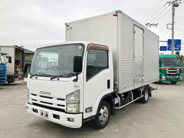 いすゞ エルフ 小型 アルミバン パワーゲート サイドドア の中古トラック【車両No.175847】