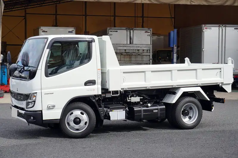 三菱 キャンター 小型 ダンプ ローダー 強化 の中古トラック【車両No.175975】