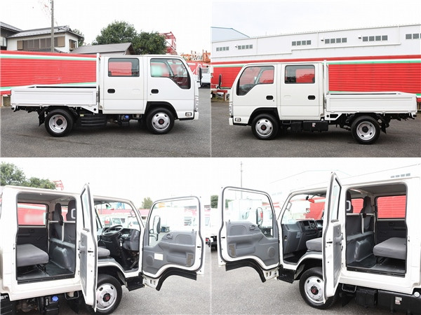 日産 アトラス 小型 平ボディ Wキャブ(ダブルキャブ) 床鉄板の中古トラック画像7