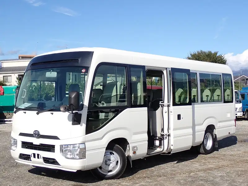 トヨタ コースター 小型 バス マイクロバス SKG-XZB70 の中古トラック【車両No.175967】