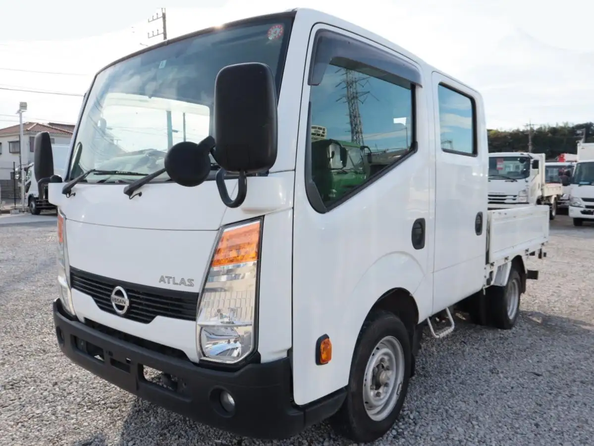 日産 アトラス 小型 平ボディ Wキャブ CBF-SQ2F24 の中古トラック【車両No.176052】