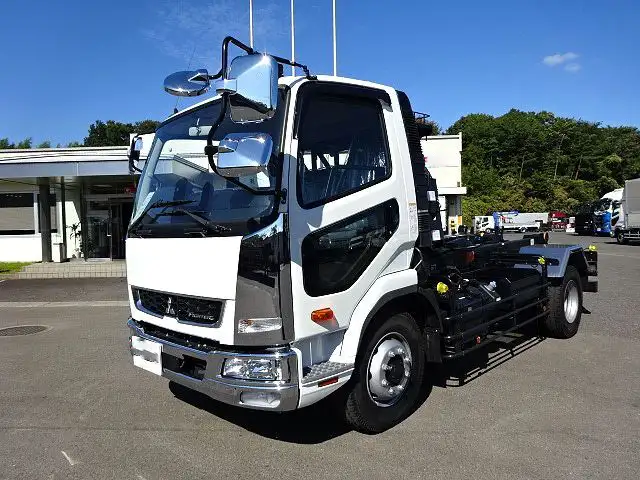 三菱 ファイター 中型/増トン アームロール ツインホイスト 2KG-FK72FZ の中古トラック【車両No.175688】