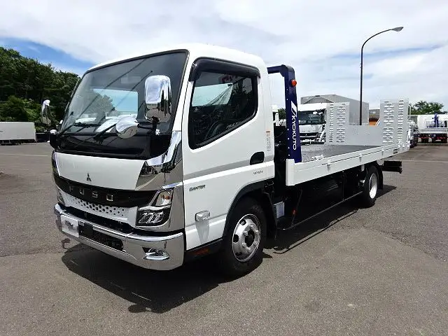 三菱 キャンター 小型 車両重機運搬 ラジコン ウインチ の中古トラック【車両No.175668】