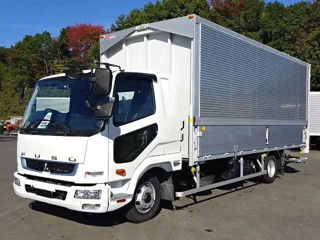 三菱 ファイター 中型/増トン ウイング パワーゲート ベッド の中古トラック【車両No.175994】