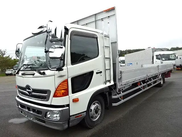 日野 レンジャー 中型/増トン 平ボディ アルミブロック ベッド の中古トラック【車両No.175720】