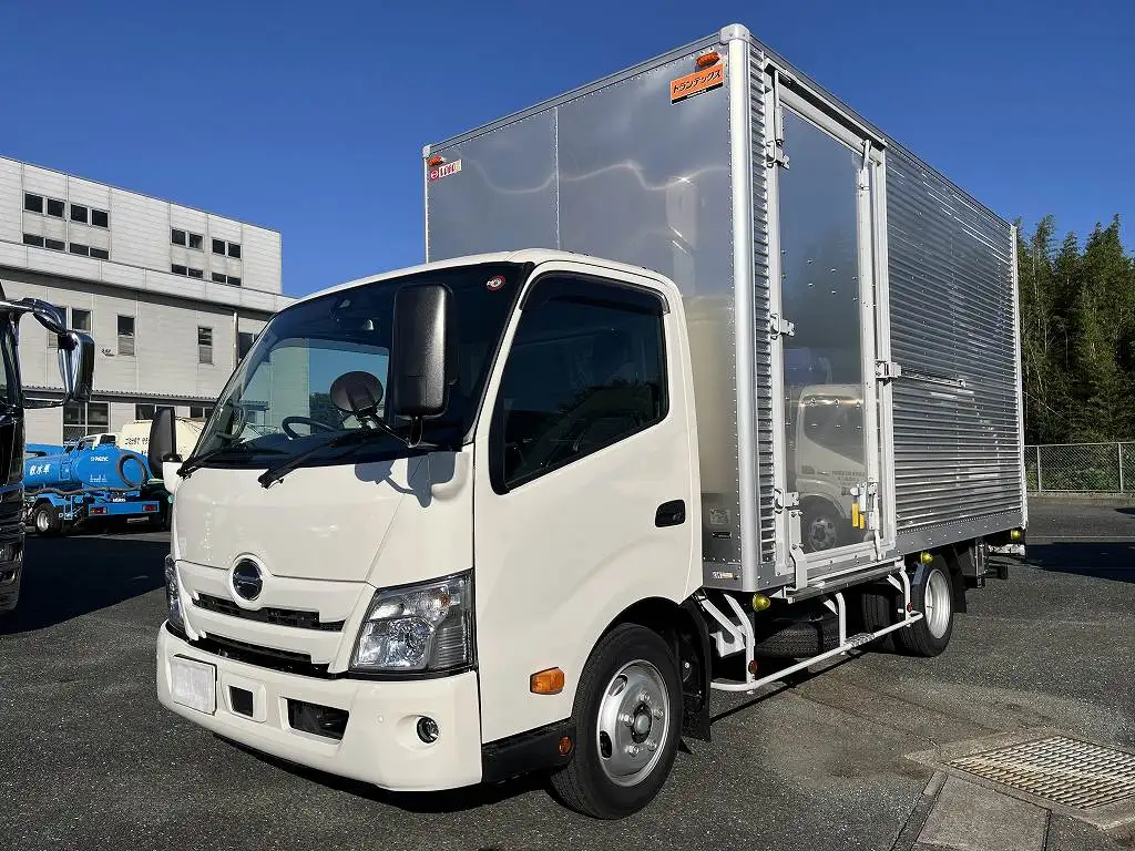 日野 デュトロ 小型 アルミバン パワーゲート サイドドア の中古トラック【車両No.176044】