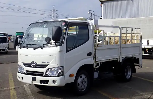 日野 デュトロ 小型 平ボディ パワーゲート 床鉄板 の中古トラック【車両No.176068】