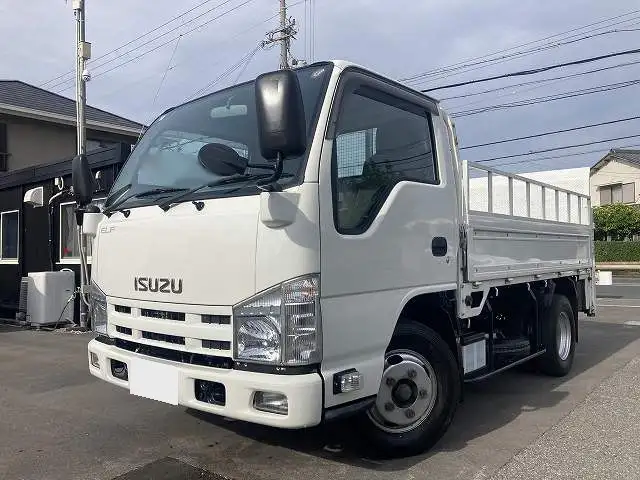 いすゞ エルフ 小型 平ボディ パワーゲート 床鉄板 の中古トラック【車両No.176163】