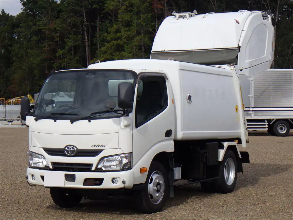 日野 デュトロ 小型 パッカー車 巻き込み式 回転ダンプ式 の中古トラック【車両No.176195】