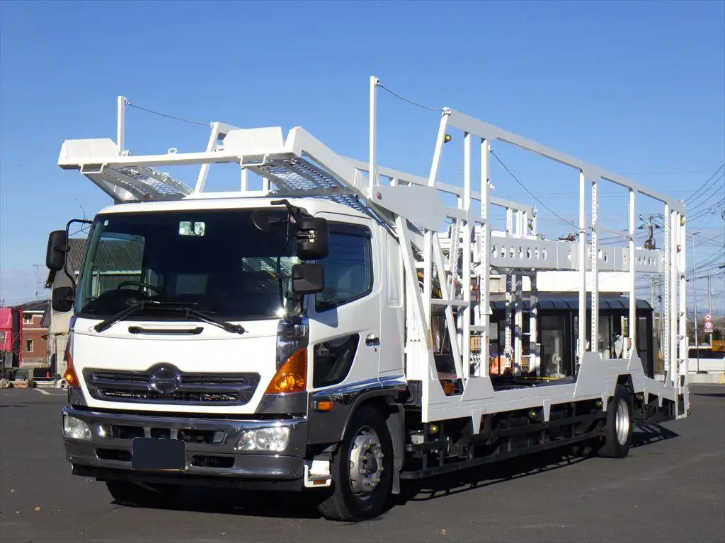 日野 レンジャー 中型/増トン 車両重機運搬 ベッド LDG-FG8JWAA の中古トラック【車両No.176191】