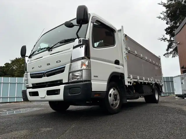三菱 キャンター 小型 平ボディ パワーゲート アルミブロック の中古トラック【車両No.175989】