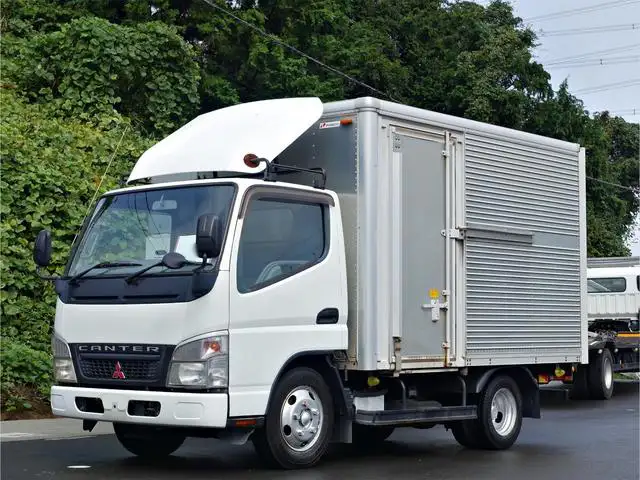 三菱 キャンター 小型 アルミバン サイドドア シャッター式 の中古トラック【車両No.176209】