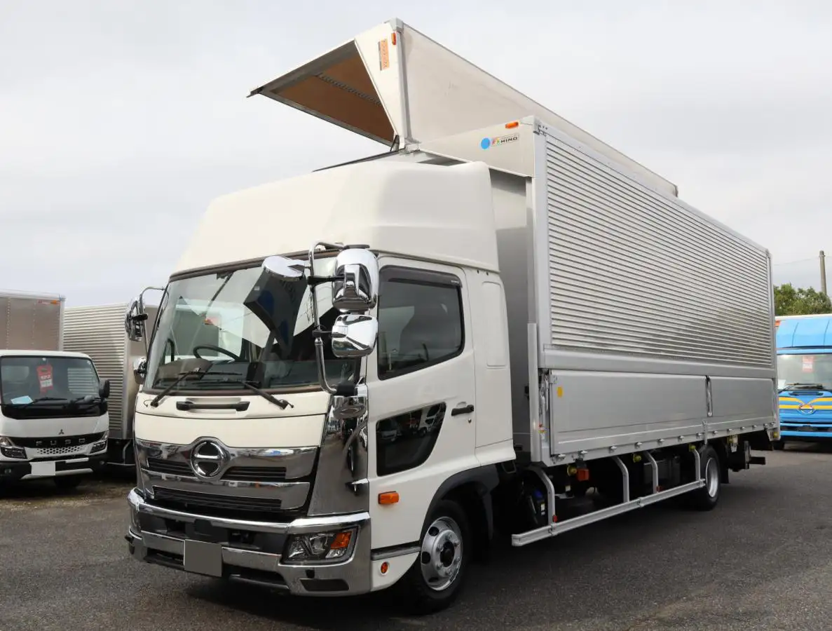日野 レンジャー 中型/増トン ウイング パワーゲート エアサス の中古トラック【車両No.176135】