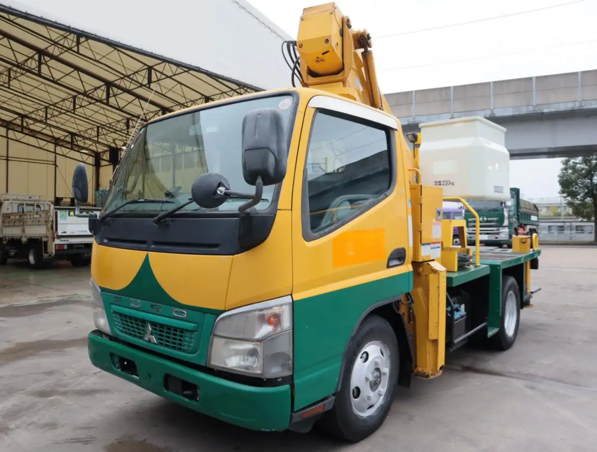 三菱 キャンター 小型 高所・建柱車 高所作業車 PDG-FE73D の中古トラック【車両No.176175】