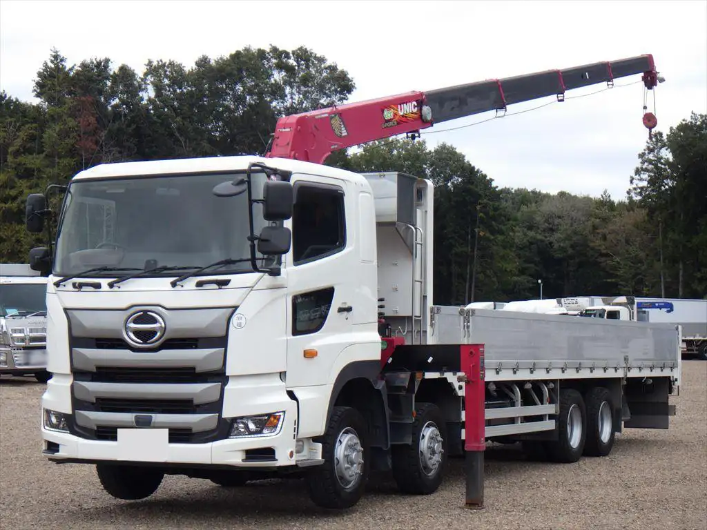 日野 プロフィア 大型 クレーン付 エアサス 5段 の中古トラック【車両No.176263】
