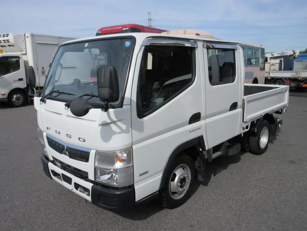 三菱 キャンター 小型 平ボディ Wキャブ TPG-FBA00 の中古トラック【車両No.176270】