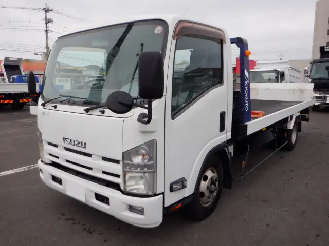 いすゞ エルフ 小型 車両重機運搬 ラジコン ウインチ の中古トラック【車両No.176314】