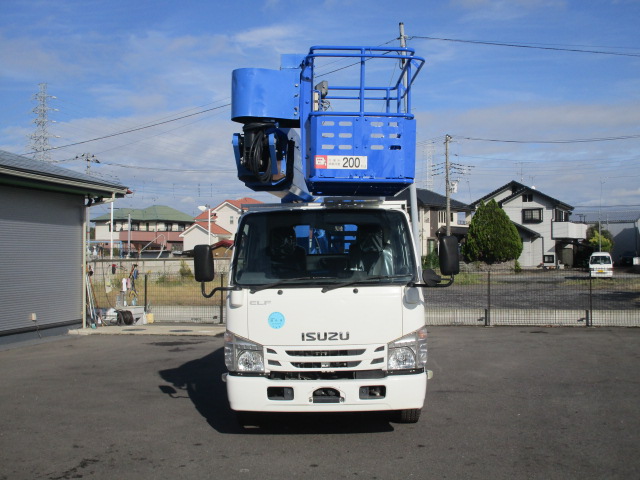 いすゞ エルフ 小型 高所・建柱車 高所作業車 TKG-NKR85YNの中古トラック画像2