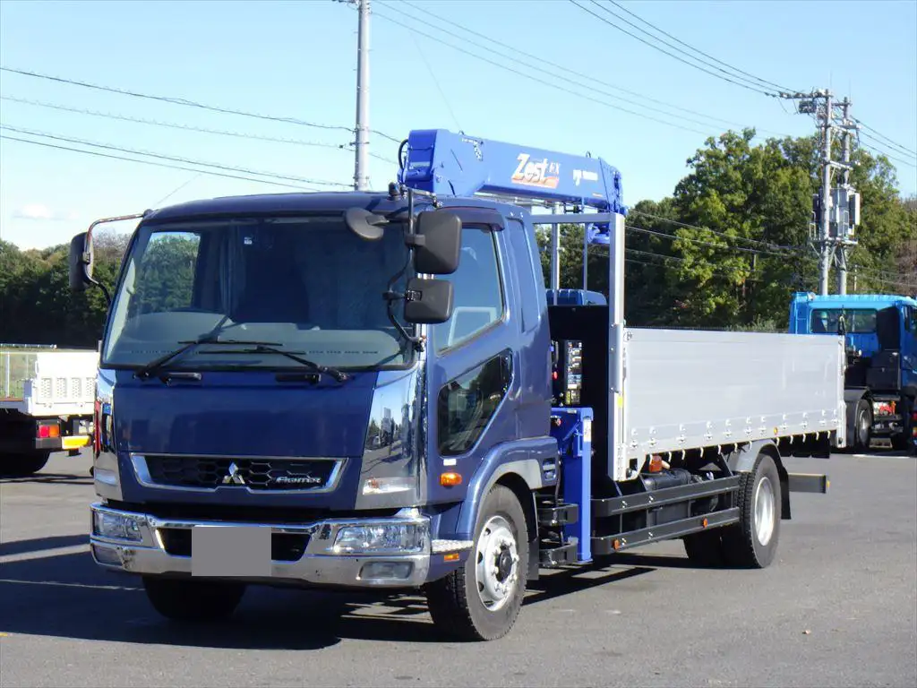 三菱 ファイター 中型/増トン クレーン付 エアサス 4段 の中古トラック【車両No.176345】