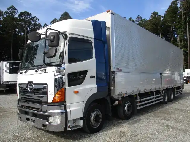 日野 プロフィア 大型 ウイング ハイルーフ 床鉄板 の中古トラック【車両No.176410】