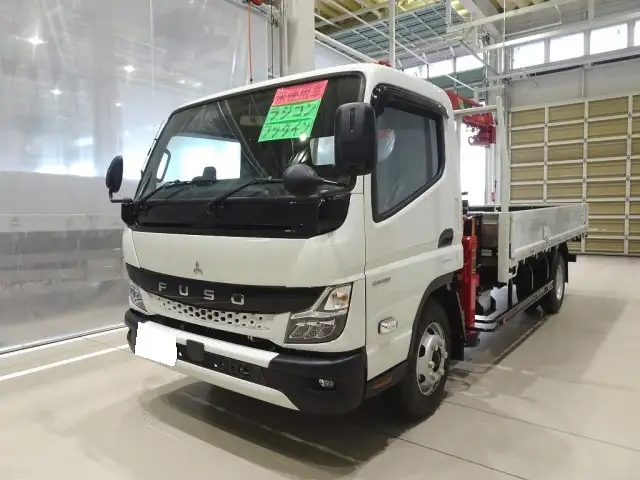 三菱 キャンター 小型 クレーン付 4段 ラジコン の中古トラック【車両No.176307】