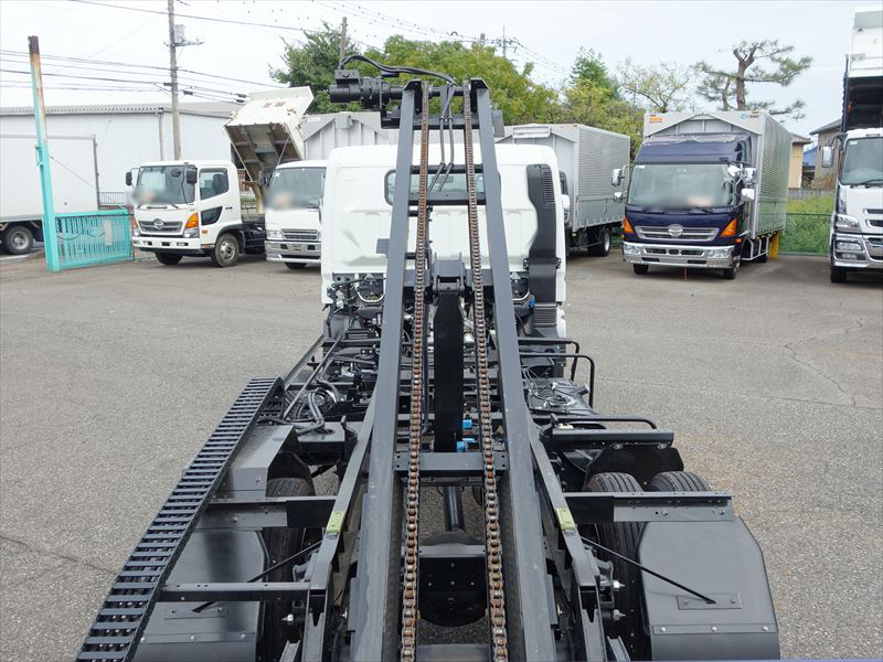 三菱 キャンター 小型 車両重機運搬 ラジコン ウインチの中古トラック画像16