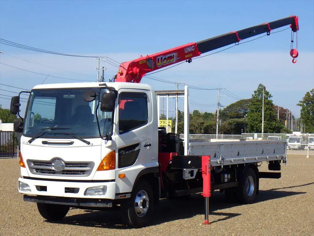 日野 レンジャー 中型/増トン クレーン付 4段 ラジコン の中古トラック【車両No.176613】
