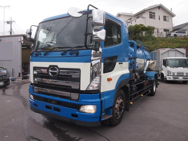 日野 プロフィア 大型 タンク車 汚泥吸引車 LKG-FH1ALAA｜画像1