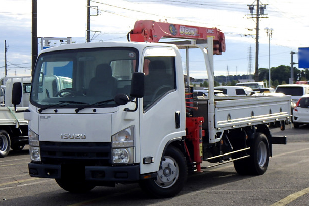 いすゞ エルフ 小型 クレーン付き(ユニック) 3段 ラジコン｜画像1