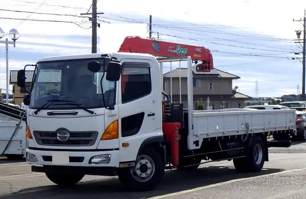 日野 レンジャー 中型/増トン クレーン付 4段 ラジコン の中古トラック【車両No.176599】