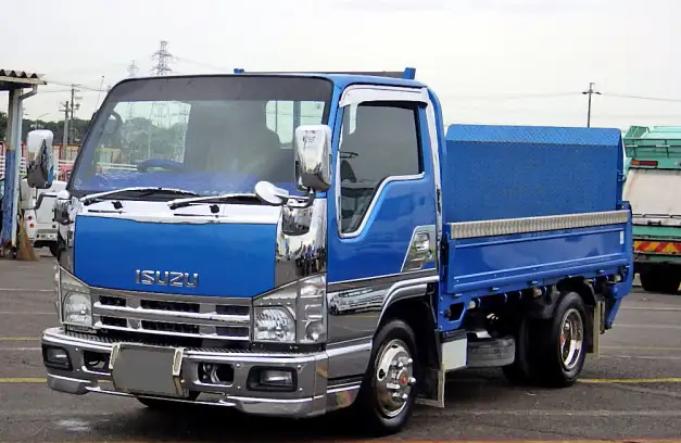 いすゞ エルフ 小型 平ボディ パワーゲート 床鉄板 の中古トラック【車両No.176603】