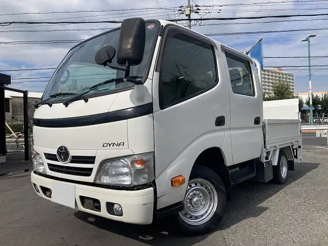 トヨタ ダイナ 小型 平ボディ Wキャブ パワーゲート の中古トラック【車両No.176503】