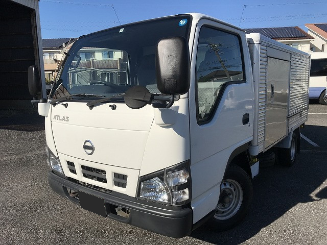 日産 アトラス 小型 アルミバン サイドドア KR-AHR69N｜画像1