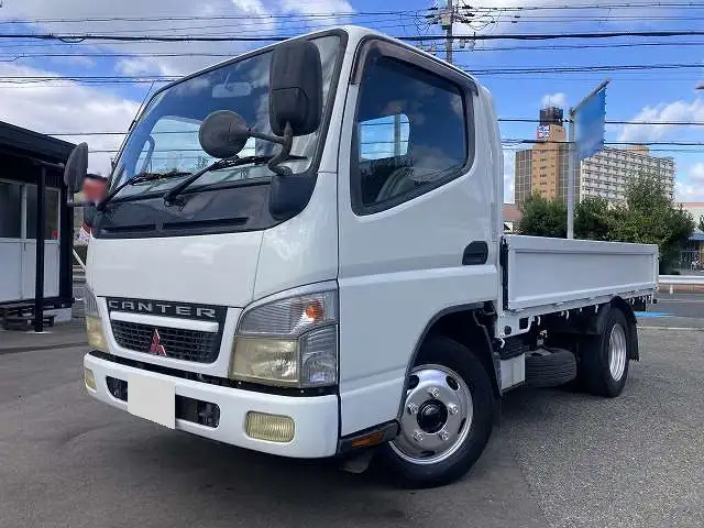 三菱 キャンター 小型 平ボディ 床鉄板 PA-FE70DB の中古トラック【車両No.176525】