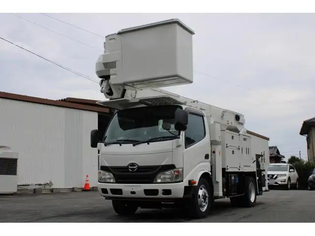 日野 デュトロ 小型 高所・建柱車 高所作業車 電工仕様 の中古トラック【車両No.176538】