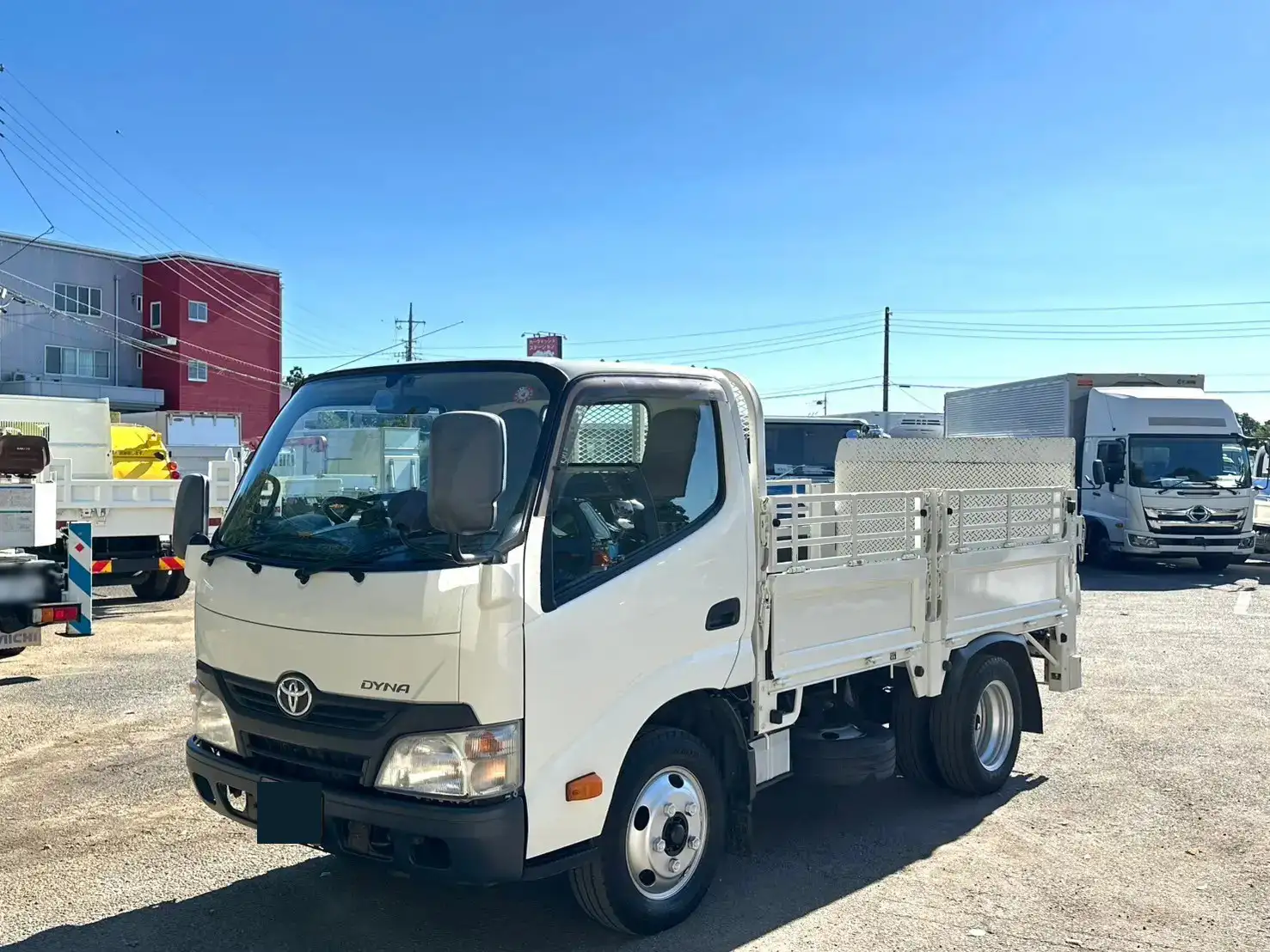 トヨタ ダイナ 小型 平ボディ パワーゲート 床鉄板 の中古トラック【車両No.176544】