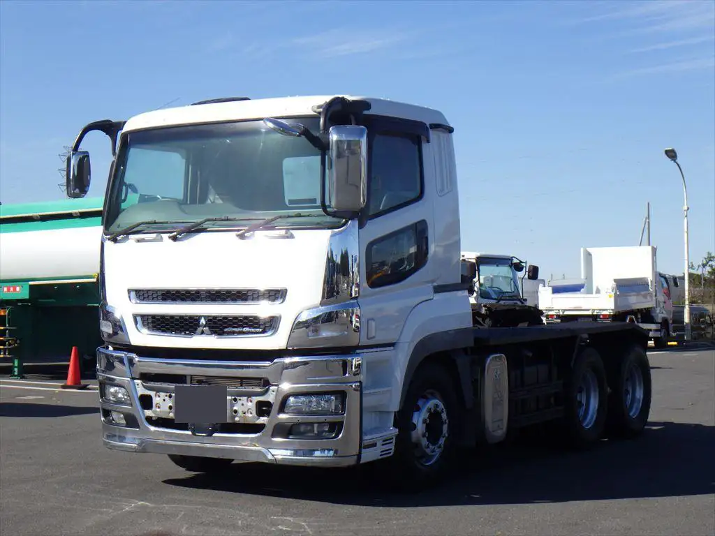 三菱 スーパーグレート 大型 トラクター 2デフ ベッド の中古トラック【車両No.176733】