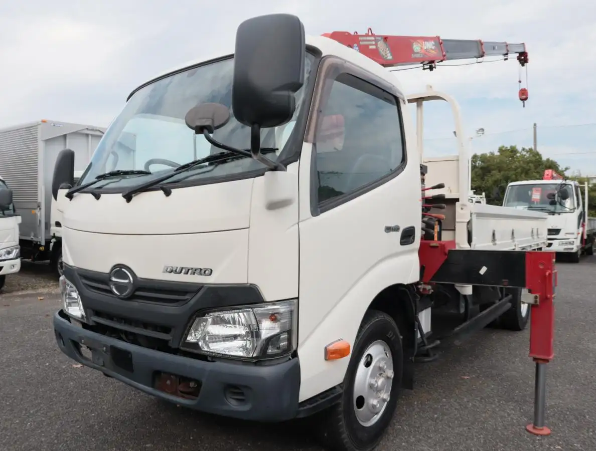 日野 デュトロ 小型 クレーン付 4段 ラジコン の中古トラック【車両No.176688】